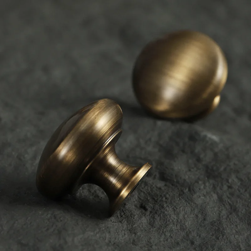 Bronze cabinet door, closet handle, solid imitation antique cabinet drawer door, furniture hardware handle