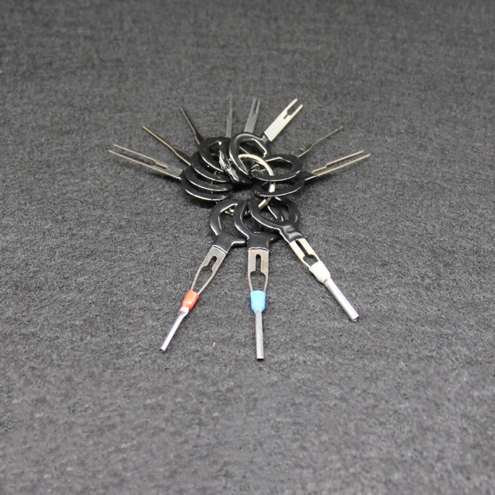 

11pcs Pin Pin Extractor Tool Set Car Connector Terminal Removal Crimp Release Needle Tool Auto Electronics Repair