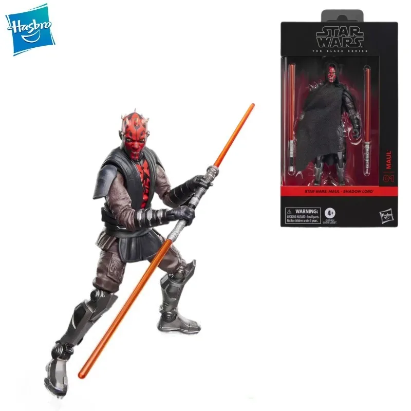 

New Original Hasbro STAR WARS MAUL SHADOW LORD THE BLACK SERIES Action Figure Model Toys Gift