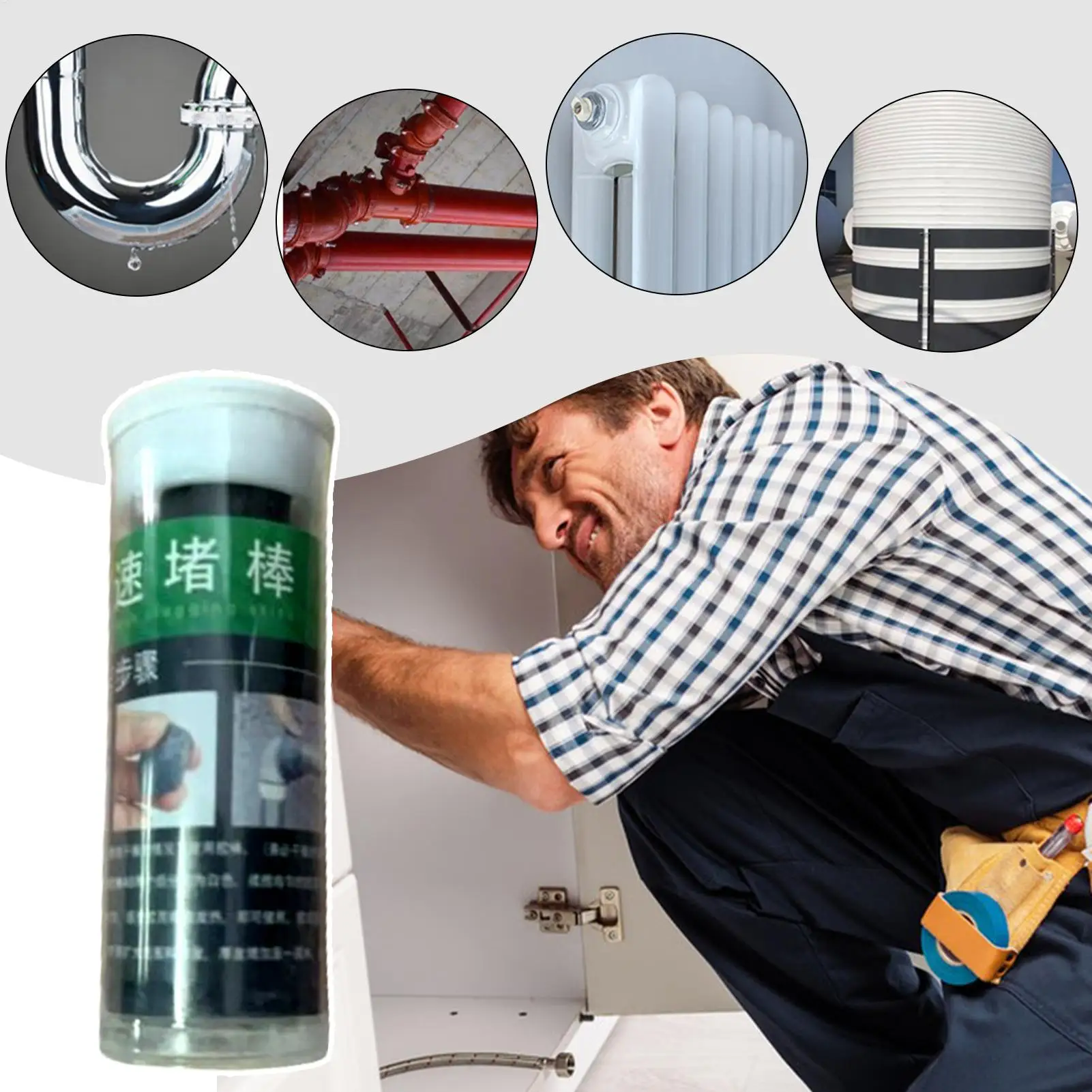 Epoxy Putty Stick Fast Repair Epoxy Glue Permanent Adhesive Epoxy Putty Sticks Repair Mounting Sealant for Metal Glass Ceramic