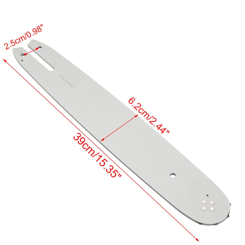 14 Inch Chainsaw White Guide Bar With Saw Chain 3/8 LP 50 Section Saw Chain For STIHL MS170 MS180 MS250 Power Tool Accessories