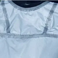 Cinta de reparación de sellado de costuras termoadhesivas, resistente al agua, T-5000, tela termofusible de 3 capas, parche aplicado al calor para traje de neopreno Gore-tex, Wader