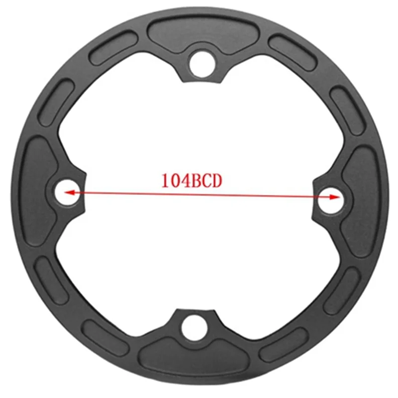 Aluminum Alloy Protect Cover Bicycle Bash Guard Chain Guide BCD104 Chainring Fit for XC FR AM Bicycle 30 Speed,32T-36T