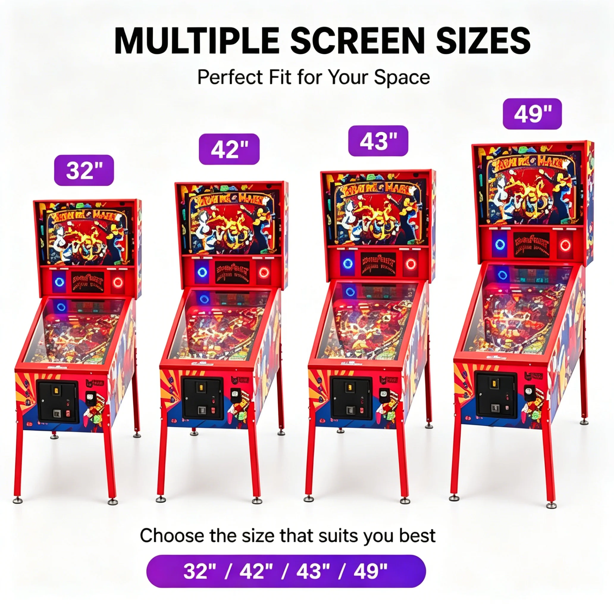 ماكينة بينبول افتراضية كاملة ا - مراجعة Arcade Game Cabinet وسعره
