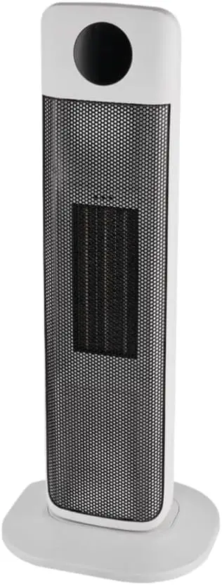 Garvee Portable Space Heater for Indoor Use, Oscillating Electric Heater, 2 Heat Settings, Touch & Remote Control, 24-Hour Timer, Overheat & Tip-Over Protection, for Indoor Use, Home, Bedroom, Office