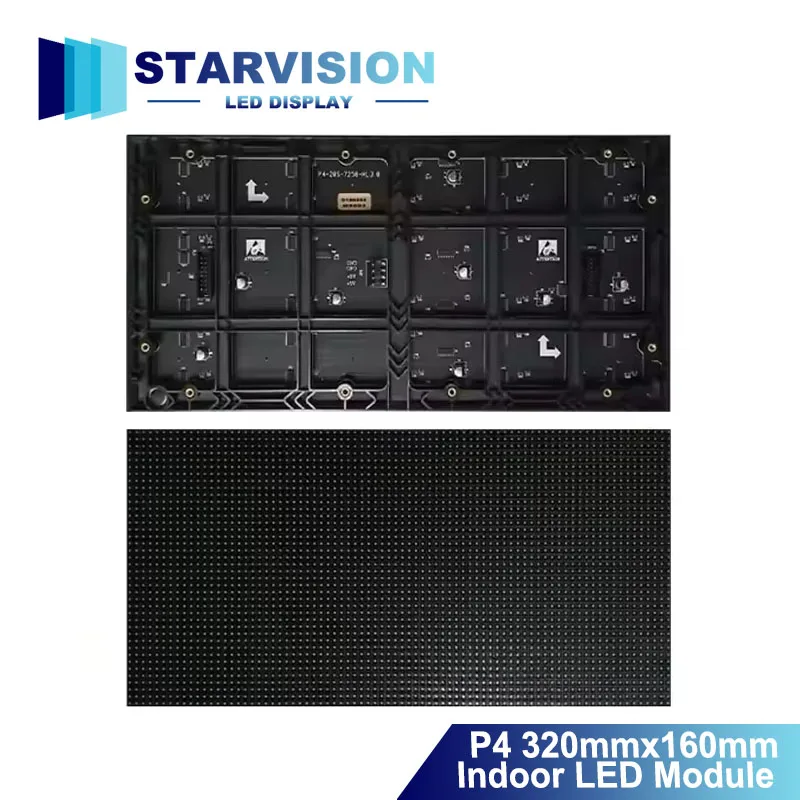 P4 Indoor SMD2020 Full Color LED Module 320x160mm HD Digital Display Panel