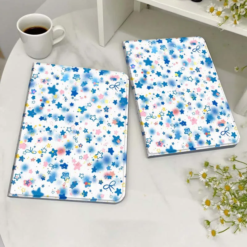 

Cartoon Star Pattern Design Case For Honor MediaPad MatePad 6 7 X8 M5 M6 V6 V7 T5 T10 T10s 10 11 SE C5e X8a Pro Lite Tablet