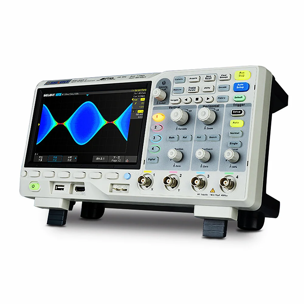 SIGLENT 슈퍼 인광체 오실로스코프 SDS1204X-E SDS1104X-E SDS1202X-E SDS1102X-E SDS1074X-E SDS1072X-E 2CH 4CH 오실로스코프
