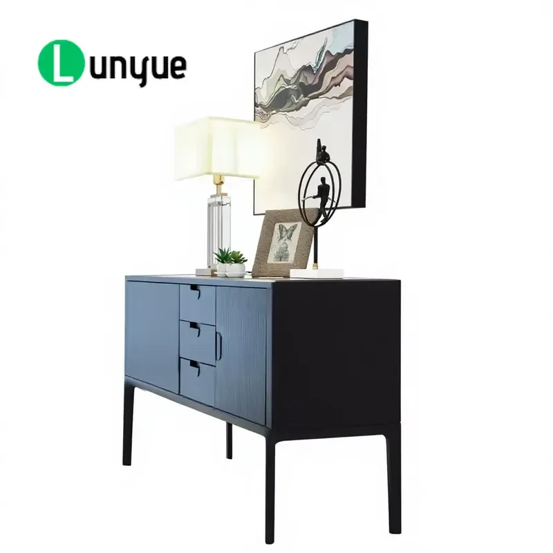 Modern Luxury Italian Style Minimalist Side Cabinet for Living Room Bedroom Storage Furniture Sleek Design High Quality Decor