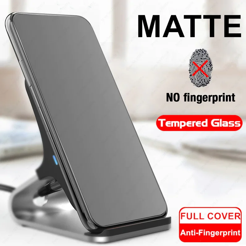 3PCS Matte Frosted Tempered Glass for Samsung Galaxy Note20 S22 Ultra S21 S20 FE A53 A33 A51 A71 A22 A72 Screen Protector Film