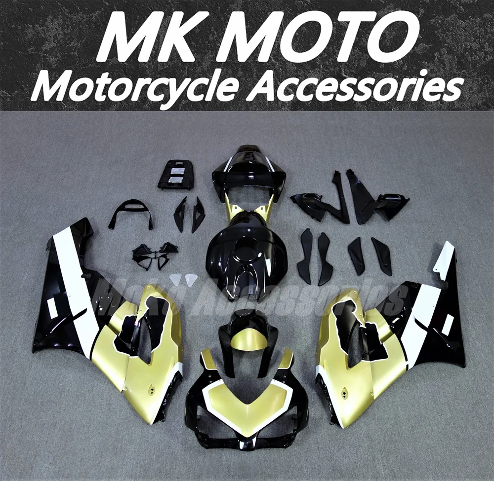 

Moke moto Motorcycle Fairings Kit Fit For Cbr1000rr 2004-2005 Bodywork Set High Quality ABS Injection Black Gold