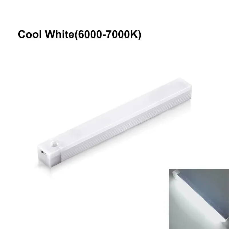 Veilleuse LED aste avec détecteur de mouvement sans fil, lampe de nuit pour Cisco, cuisine, chambre à coucher, armoire, escalier, rétroéclairage