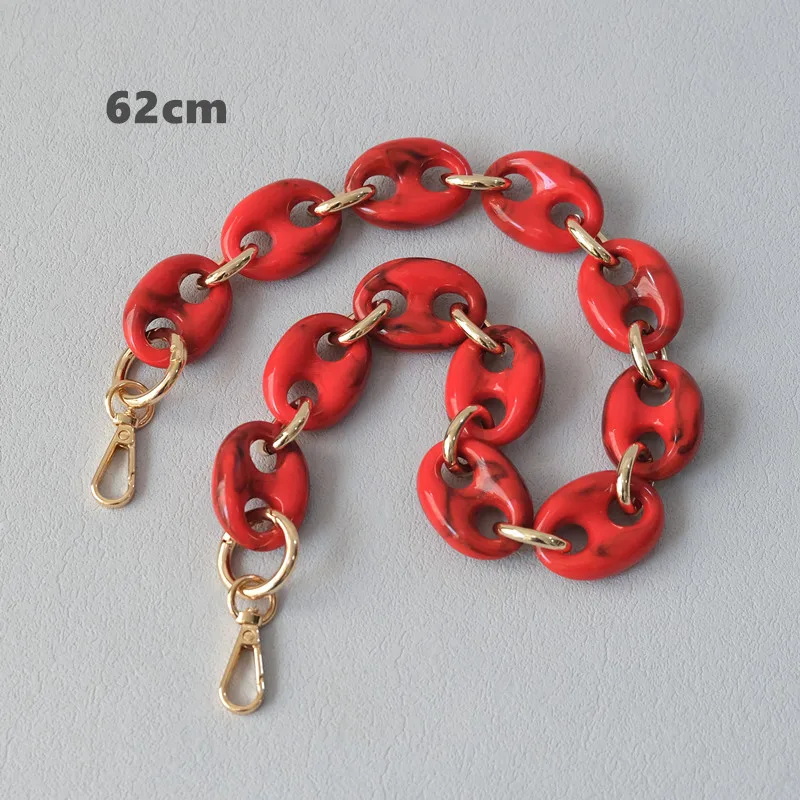Neue Mode Damenhandtaschen-Accessoire Abnehmbare Ersatzteile Kette Candy Candy Riemen Damenhandtasche Metall-Schultergriff-Kette – Detail 17