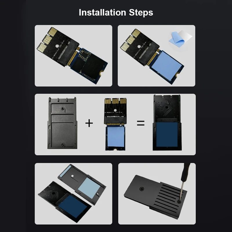Boîte de conversion de disque dur M.2 de remplacement, série X, S, disque dur externe M2, 6 000 cartes