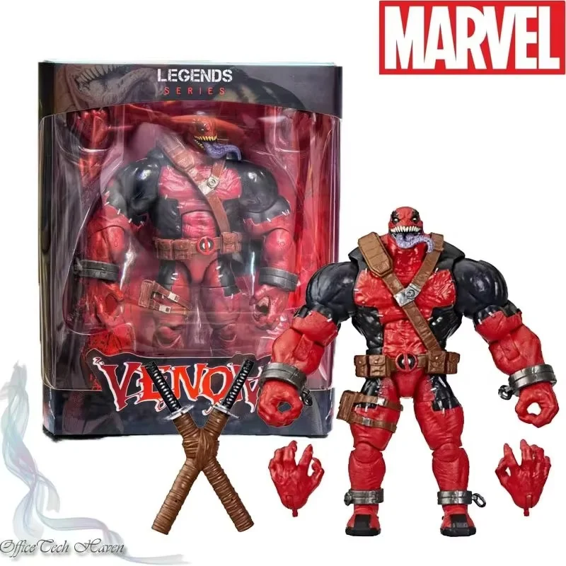 신상 마블 액션 피규어 레전드 Venompool 디럭스 독점 8 인치 크리스마스 크리스마스 모델 인형 소장용 장난감 생일 선물