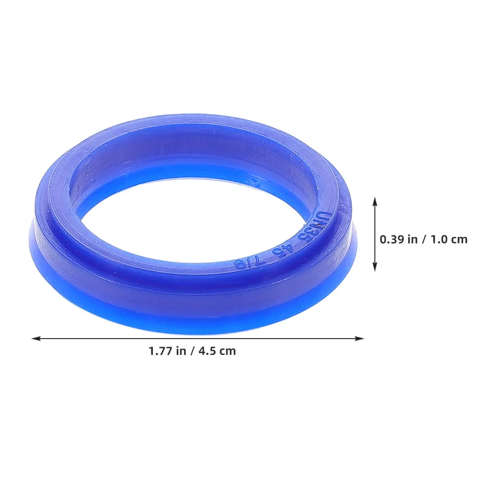 5Pcs Floor Jack Seal Replacement Kits Rubber Hydraulic Jack Oil Rings Attachment for Automotive Body Repair Versatile Plunger