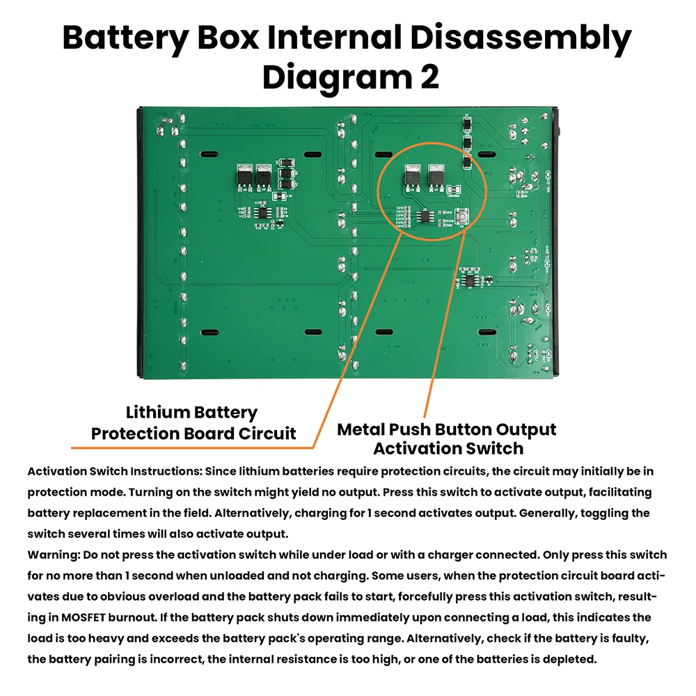 18650 No-Solder Power Supply Box DIY Kit DC UPS 12-cell Adjustable Voltage Optical Modem Router Uninterruptible Power Supply Box - view 6