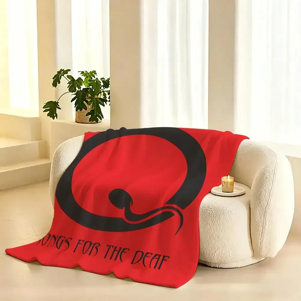 Queens of the Stone Age Songs for the Deaf Funny Rock Band Lover Throw Blanket Cozy Gift