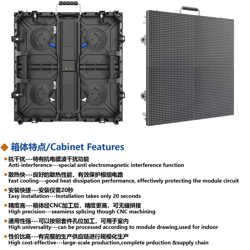 Outdoor P3.91 High Quality Led matrix screen Panel 500*500mm Cabinet 3840Hz Led Display Stage background aliexpress online shop