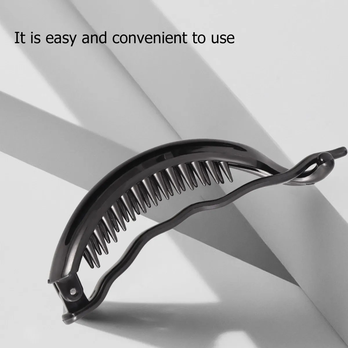 

4Pcs Dolphin Banana Themed Large Hair Claw Clip Clip Clamp Gentle on Hair Scalp Stylish Plastic Barrette