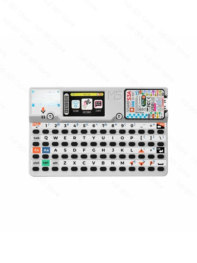 For Official M5Stack Cardboard Adv Card Computer 56 Keys Programmable Development Board Stamp-S3A
