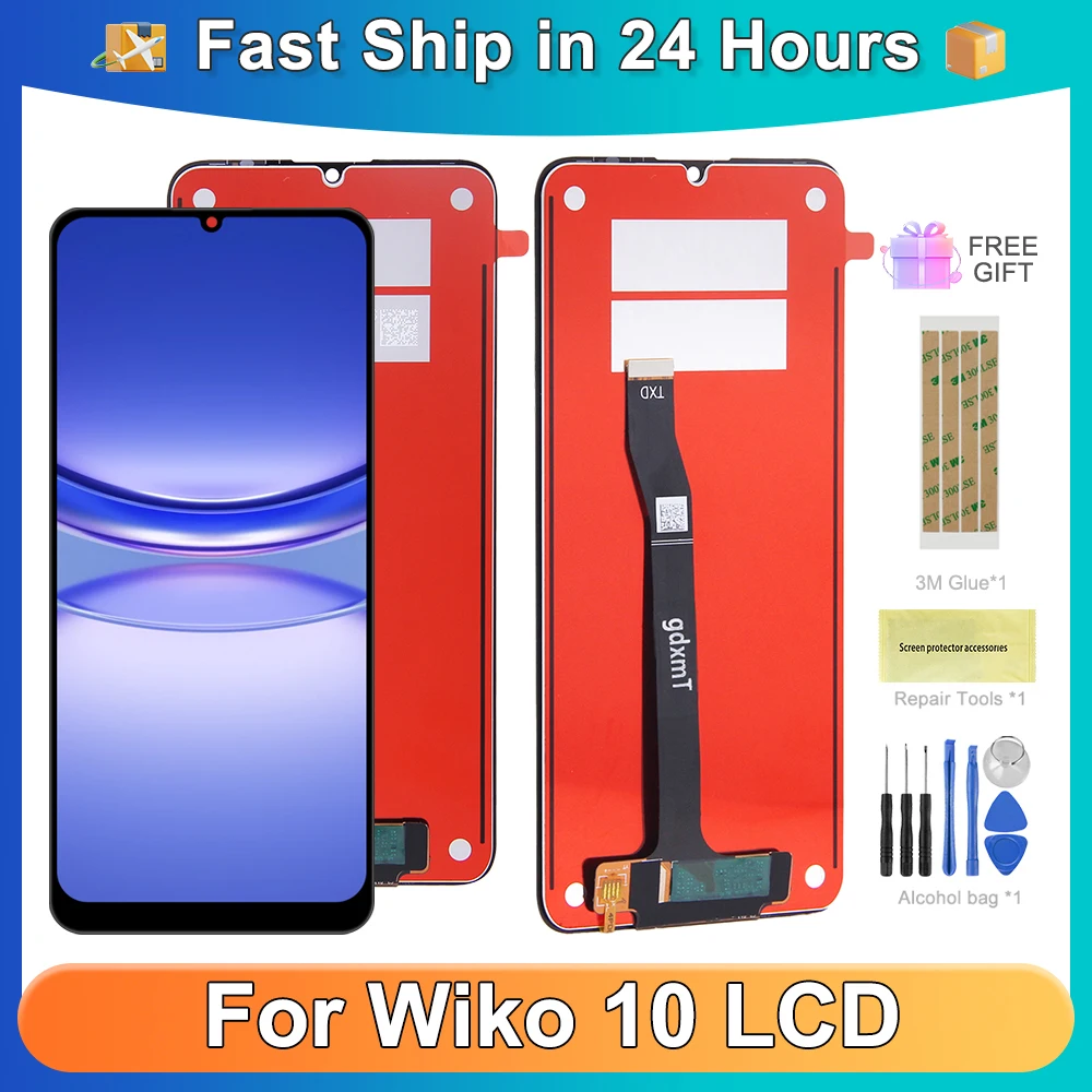 For Wiko 10 For Wiko10 6.75''VHEM-E04 VHEM-E03 LCD Display Touch Screen Digitizer Assembly Replacement