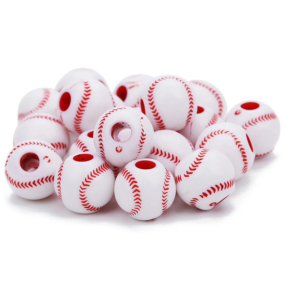

250Pcs Jewelry Making Beads Durable Acrylic Ball Shape Beads for DIY Craft Necklace Bracelet Decorative Accessories