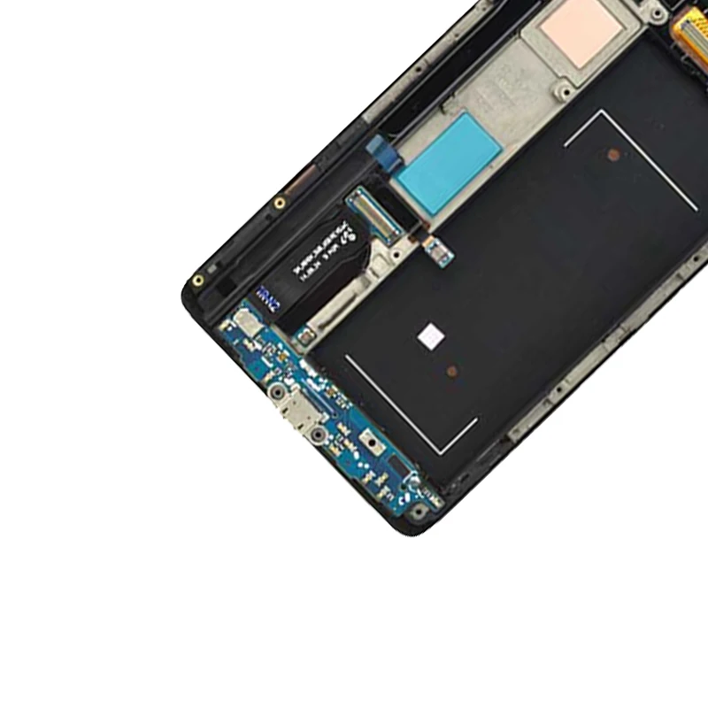 5.7 \'\'für Samsung Note 4 LCD n910 n910c n910a n910f LCD-Display Touchscreen-Digitalis ierer für Samsung Note4 LCD Burn Shadow