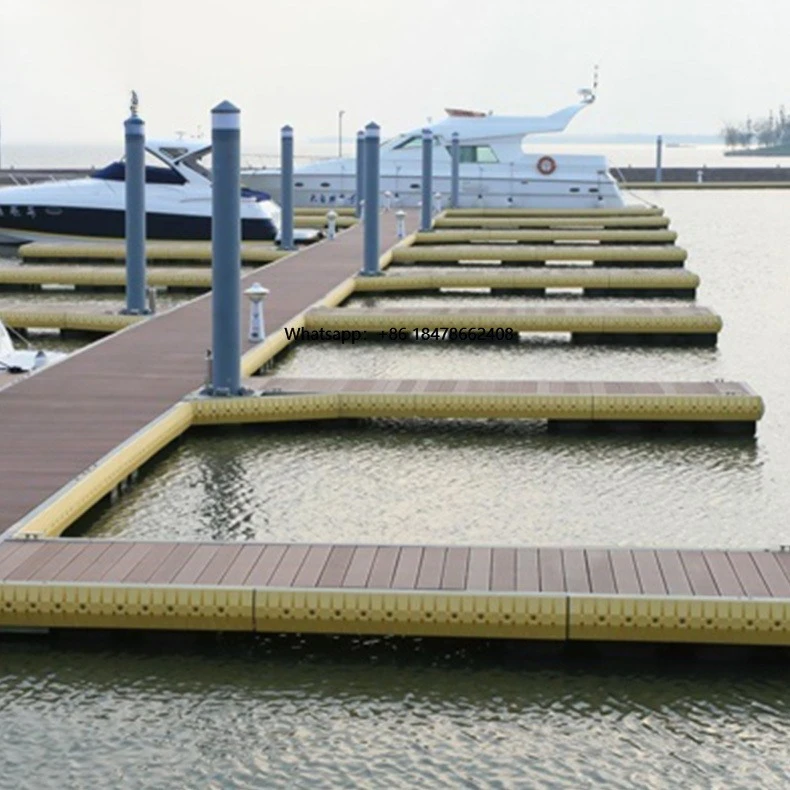 

Stark Marina High Quality UV-Protected Stainless Steel Cleats Self-Color Plastic Floating Jet Ski Pontoon Dock