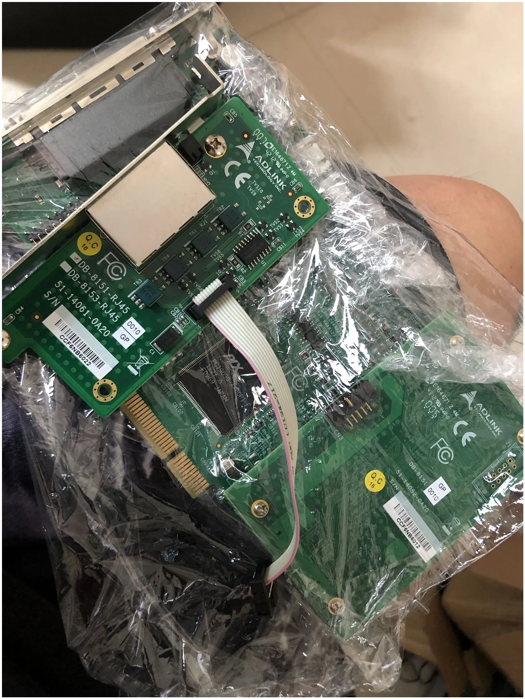 Tarjeta de control de movimiento servo ADLINK ADLINK PCI-8158 DB-8151-RJ45 DB-8151