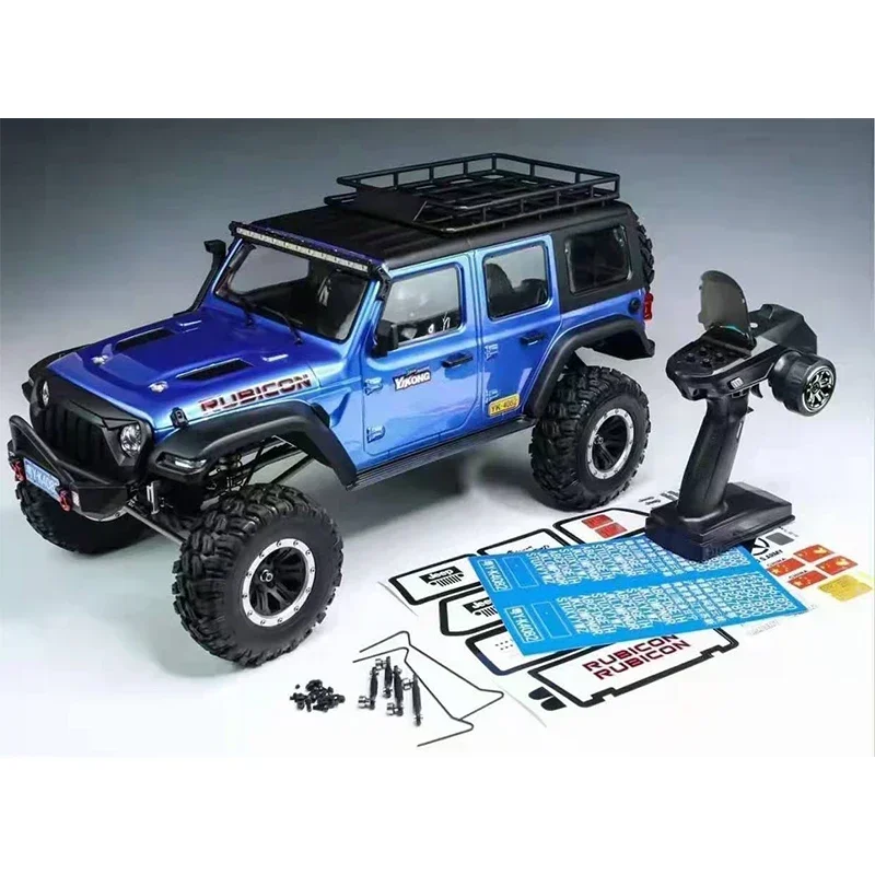 Yikong 1/8 Yk4082 4wd Rtr 2.4g elettrico Rc Crawler arrampicata auto Rock Buggy fuoristrada modello di veicoli telecomandati auto bambini Gif