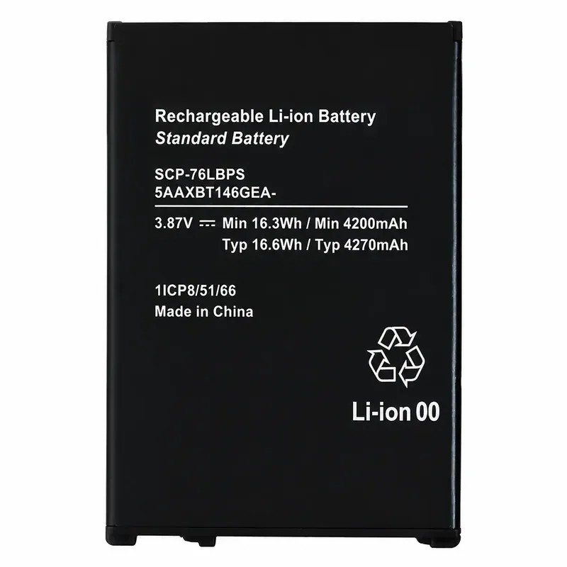 for Kyocera DuraForce Pro 3 Mobile Phone Battery SCP-76LBPS Replacement High Capacity Rechargeable Li-ion Battery Pack