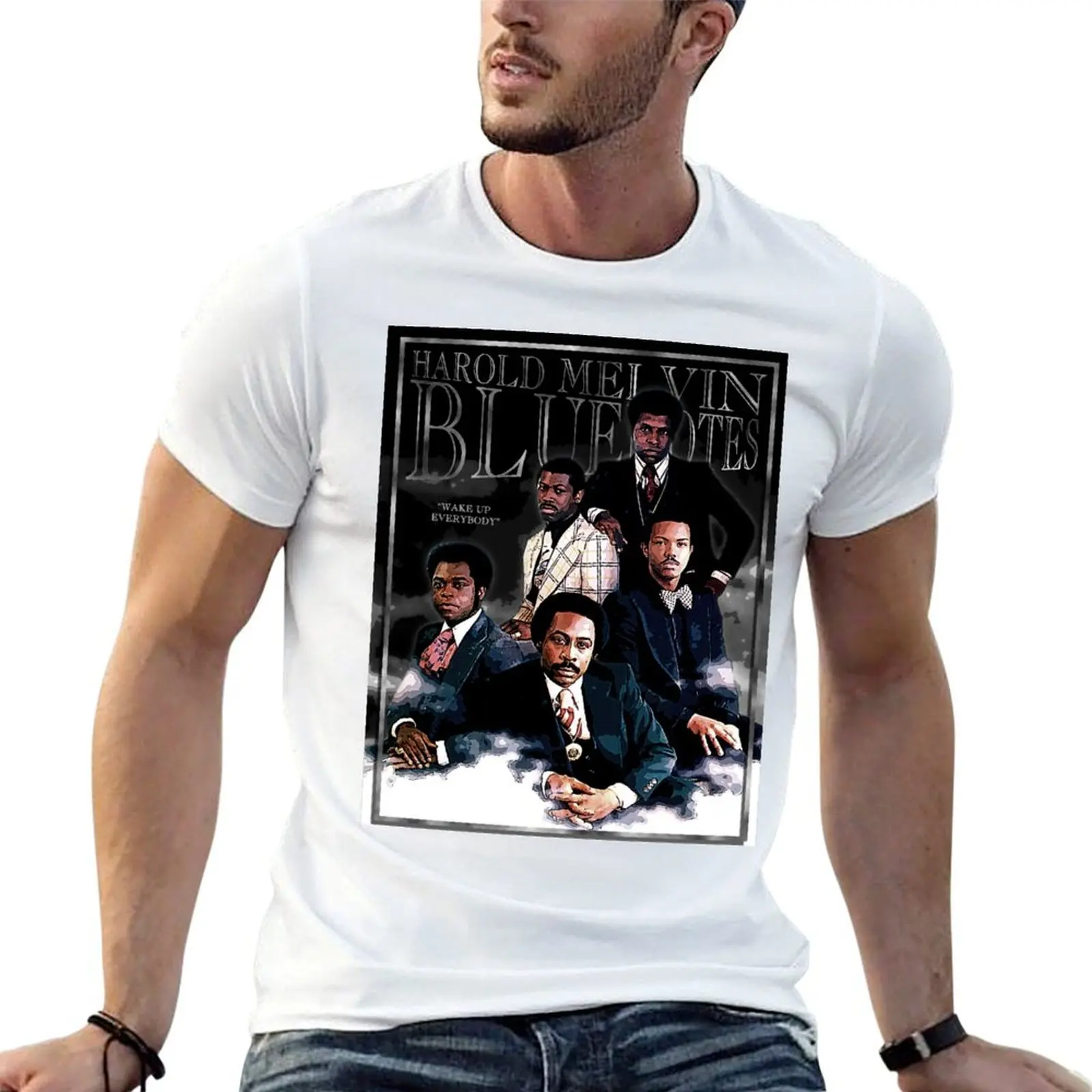 Harold Melvin & The Bluenotes Wake Up Everybody D-2 Shirt T-Shirt Funny t-shirt essential t shirt mens plain t shirts