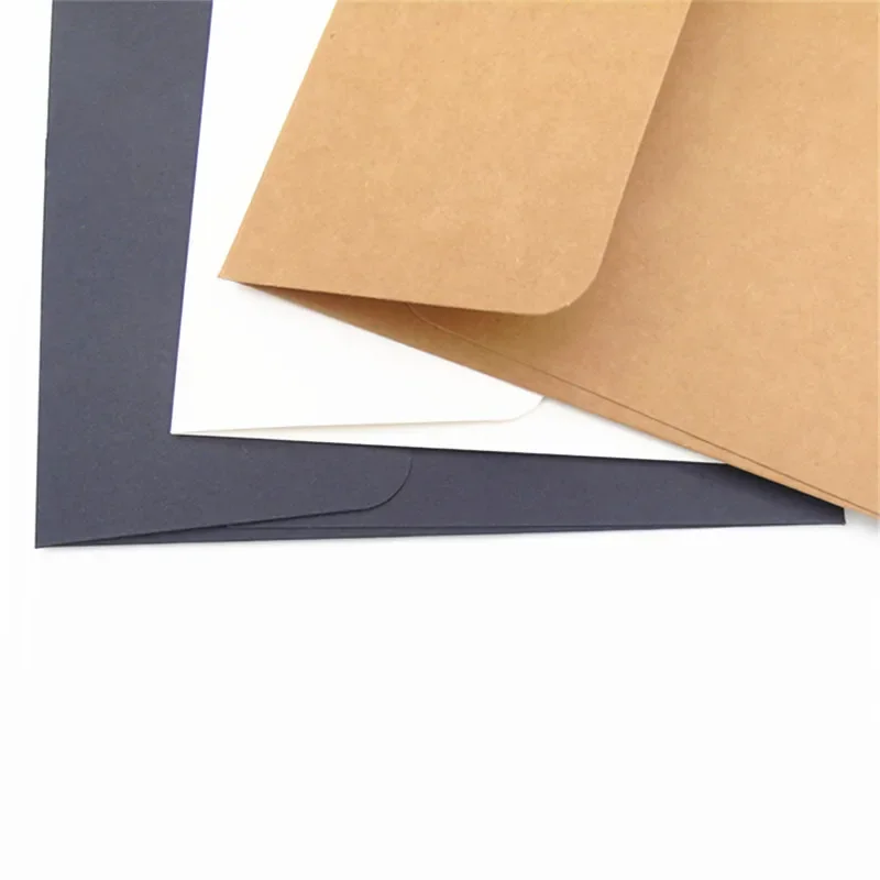 30pcs/lot Kraft A4 Envelope Storage Bag Thicken 300g Paper Large Capacity Office File Big Bag Durable Contract Office Stationery