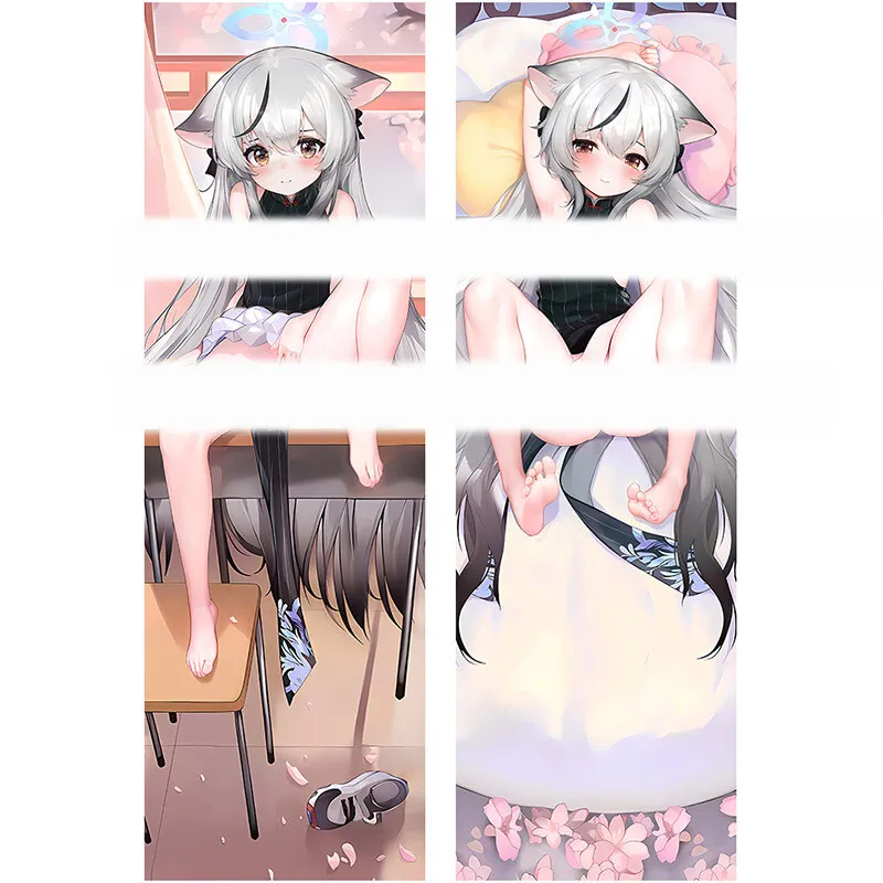 Blue Archive Dakimakura Sunohara Kokona Pillow Case Hing Cushion Cover Full Body Sexy Pillowcase