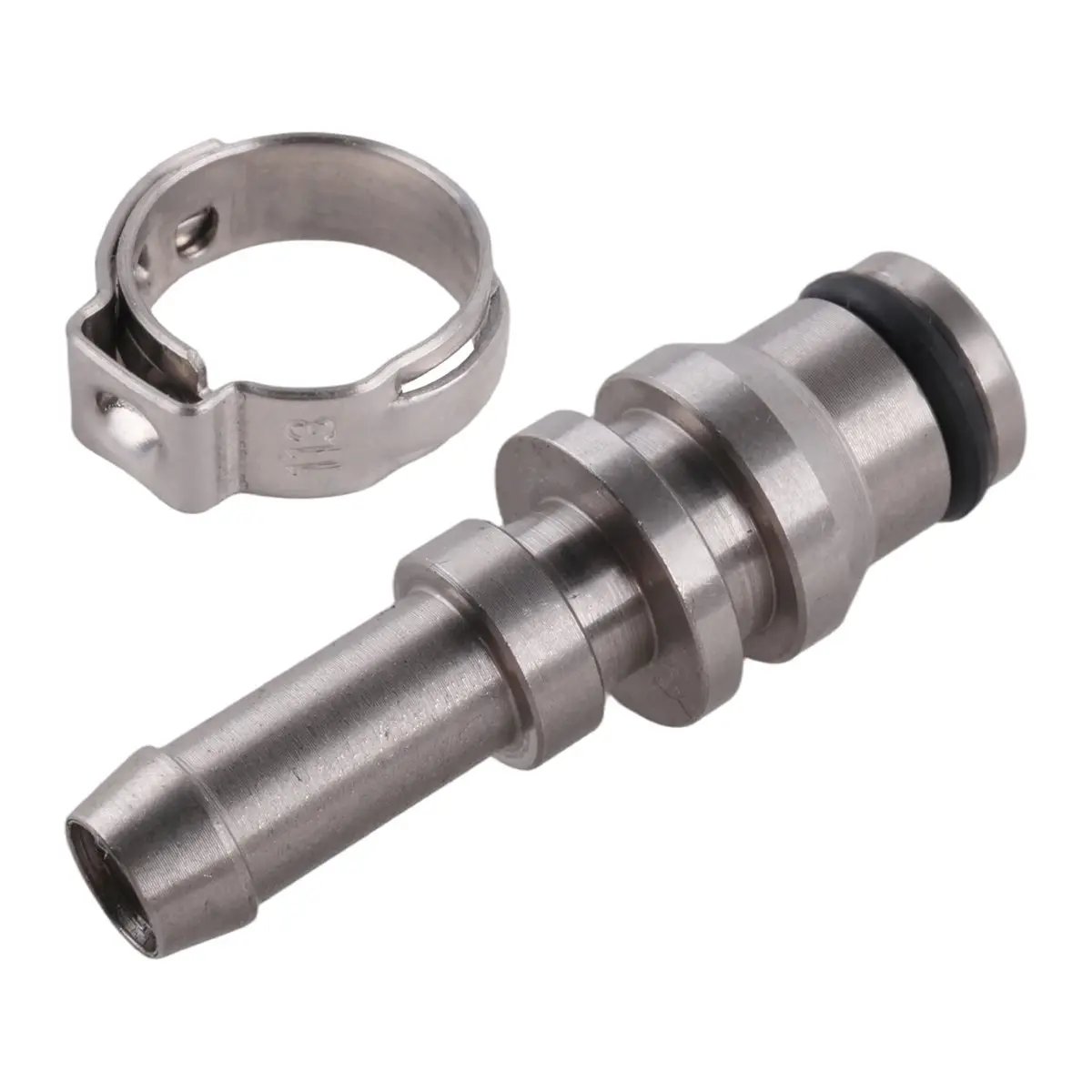 #71C Car washing machine nozzle,Stainless Steel Nipple Connector for Karcher Puzzi 8/1 10/1 100 200 (Stainless Steel)
