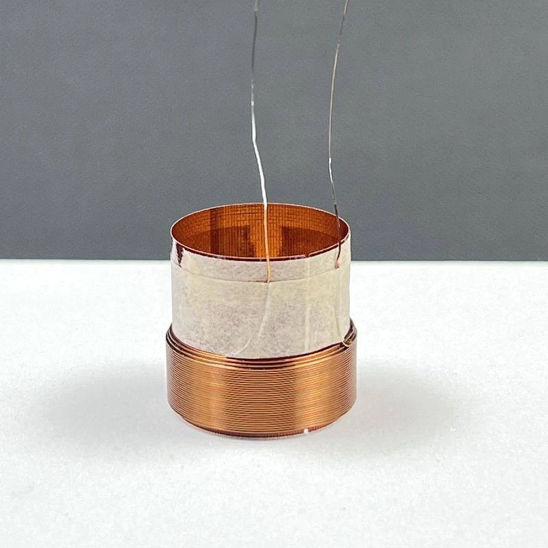 

Комплект из 2 внутренних звуковых катушек для динамиков 20,4 мм, запчасти для ремонта низкочастотных динамиков с медной проволокой и стекловолоконной обмоткой