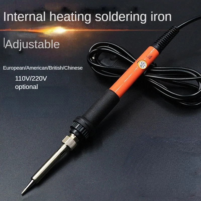 

60W adjustable temperature electric soldering iron internal heating household soldering pen