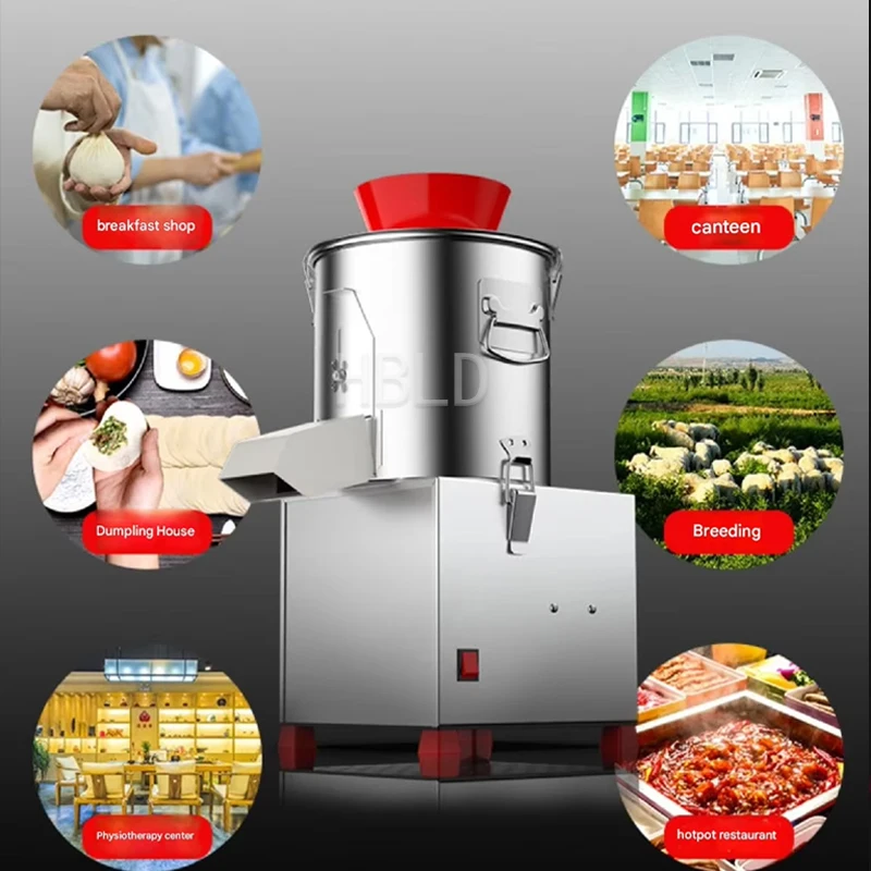 Commercial Food Stuffing Processor Blender Machine Electric Meat Mixer for Restaurant Dumpling Prep Work