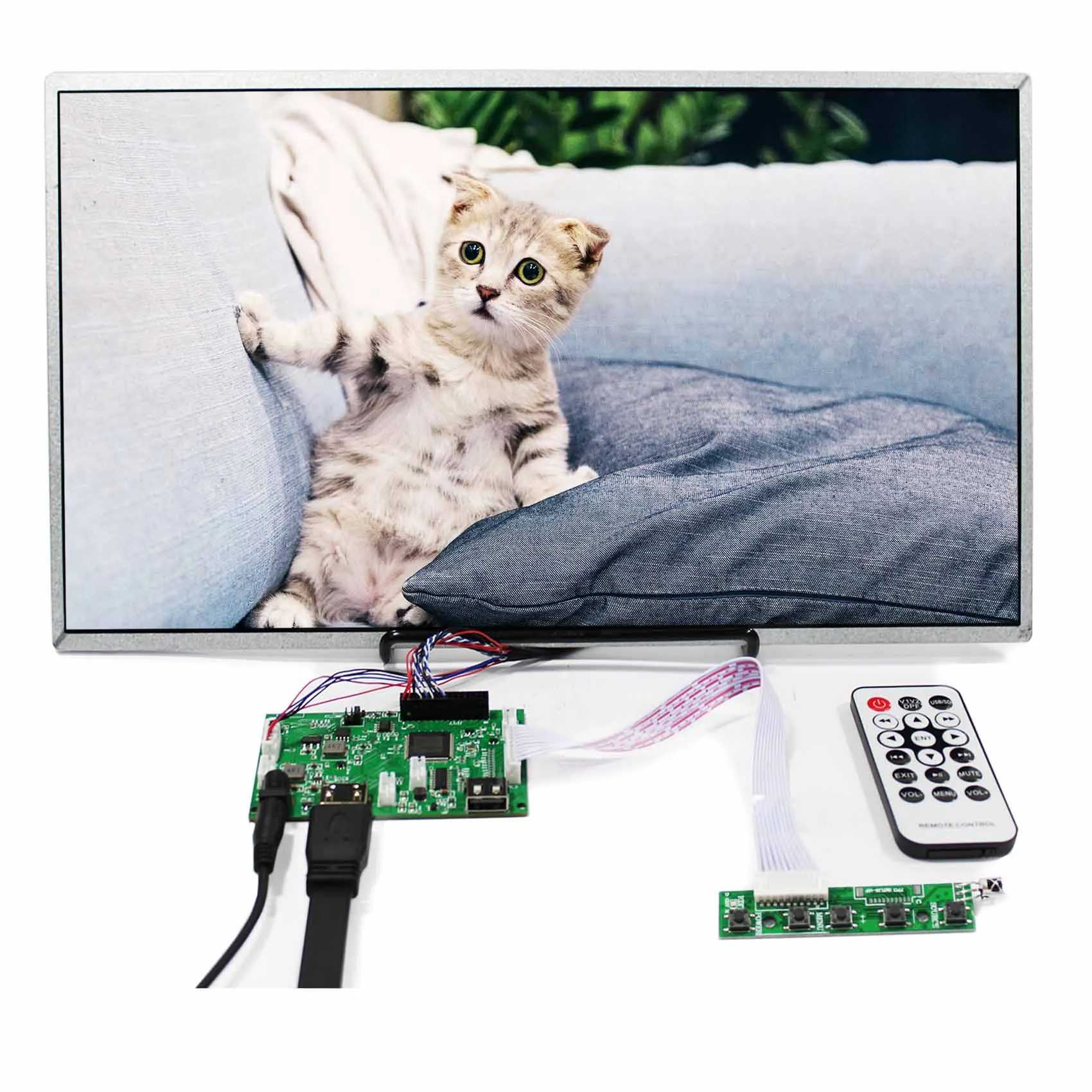 15.6 inch 1366X768 LP156WH2 IPS LCD Screen and HD-MI USB LCD Controller Board