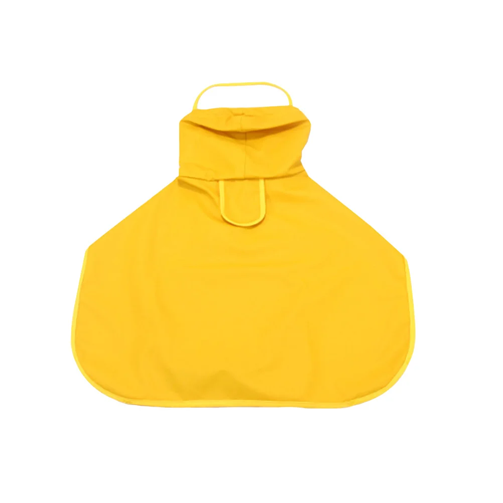 

1Pcs Waterproof Dog Raincoat Clear PU Durable Hooded Rain Jacket Hidden Opening Rainwear for Pet Supplies Rain Coat