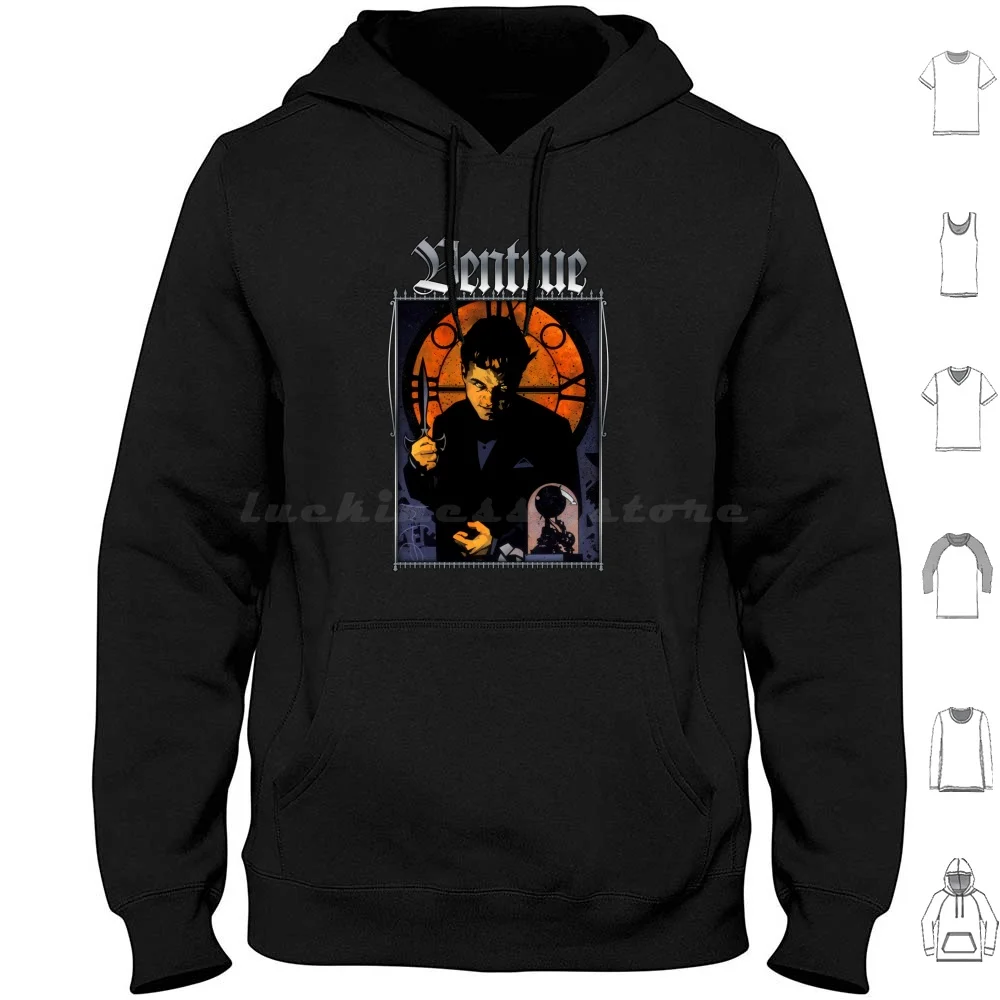 Masquerade Clan : Ventrue Revised Hoodie Cotton Long Sleeve John Van Fleet Jan Pieterzoon Ventrue Clan Vampire The