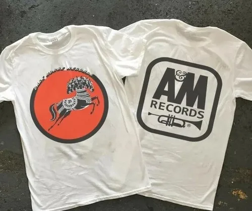 George Harrison 70s Dark Horse A&M Records Heavyweight Unisex T-shirt Suitable for Streetwear, Hip-hop, Urban Fashion