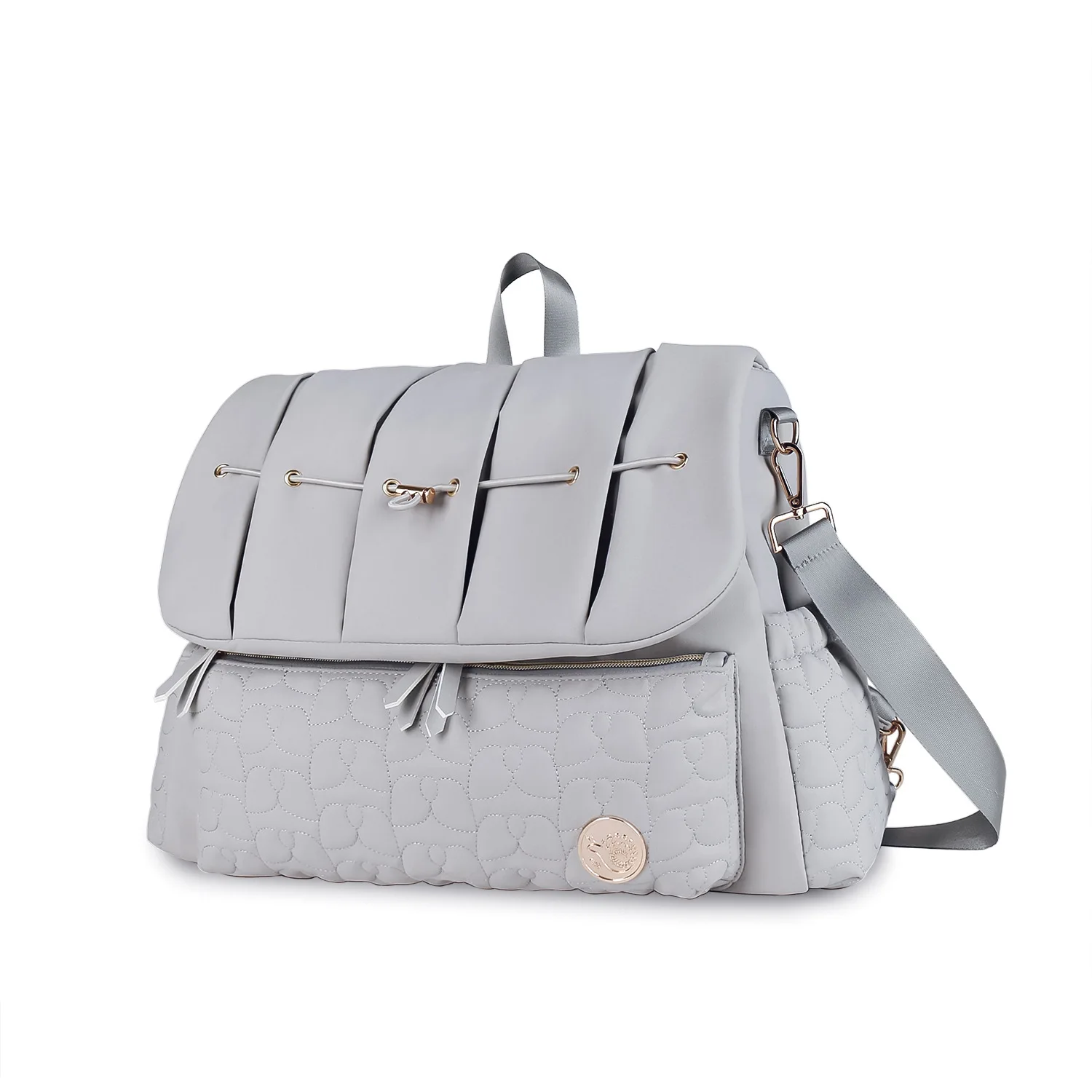 

Вместительная многофункциональная сумка для мамы, водонепроницаемый стеганый рюкзак для подгузников, сумка через плечо для путешествий