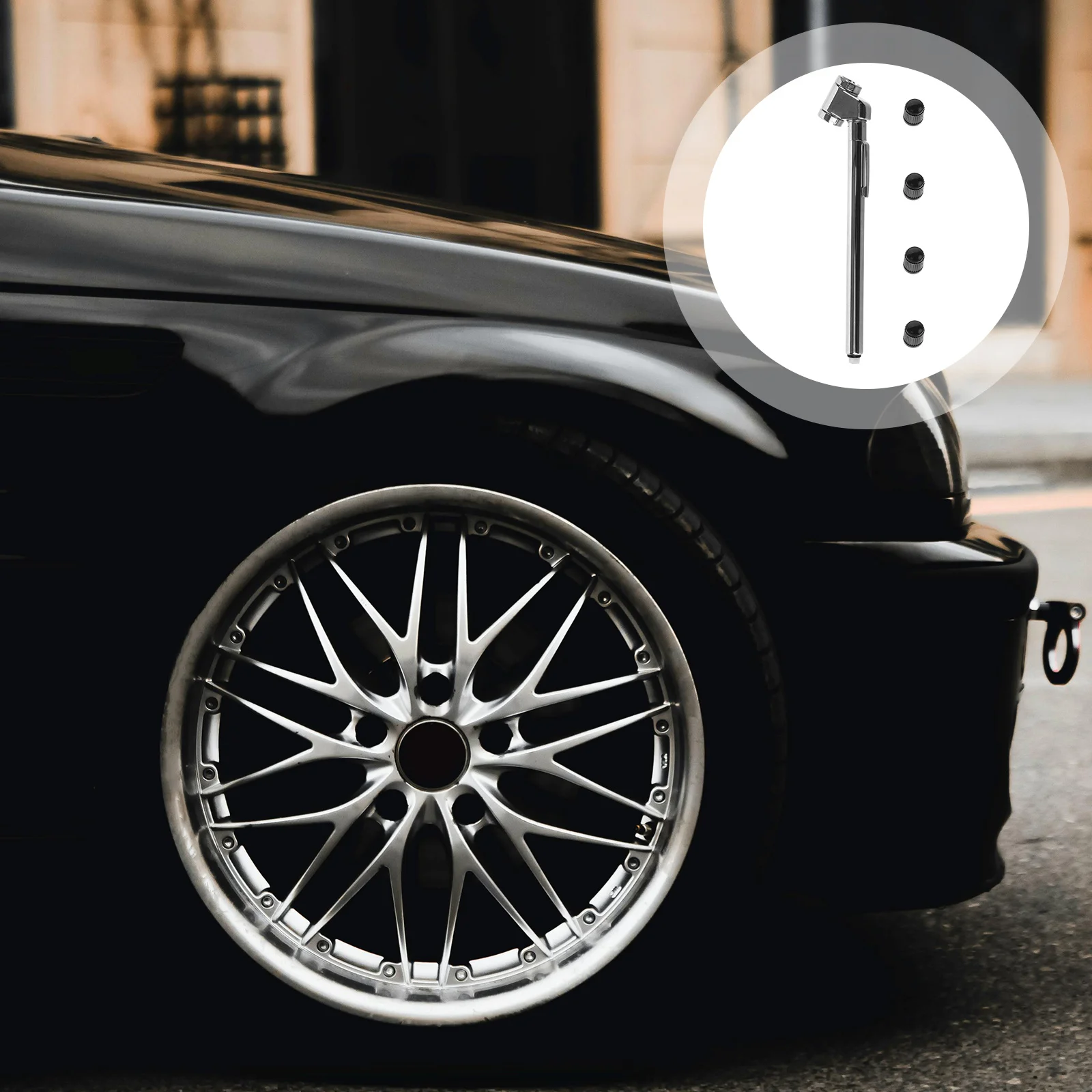 

Durable Tire Pressure Gauge Pencil Style Easy to Use One-Button Operation for All Car Owners Tire Pressure Gauge