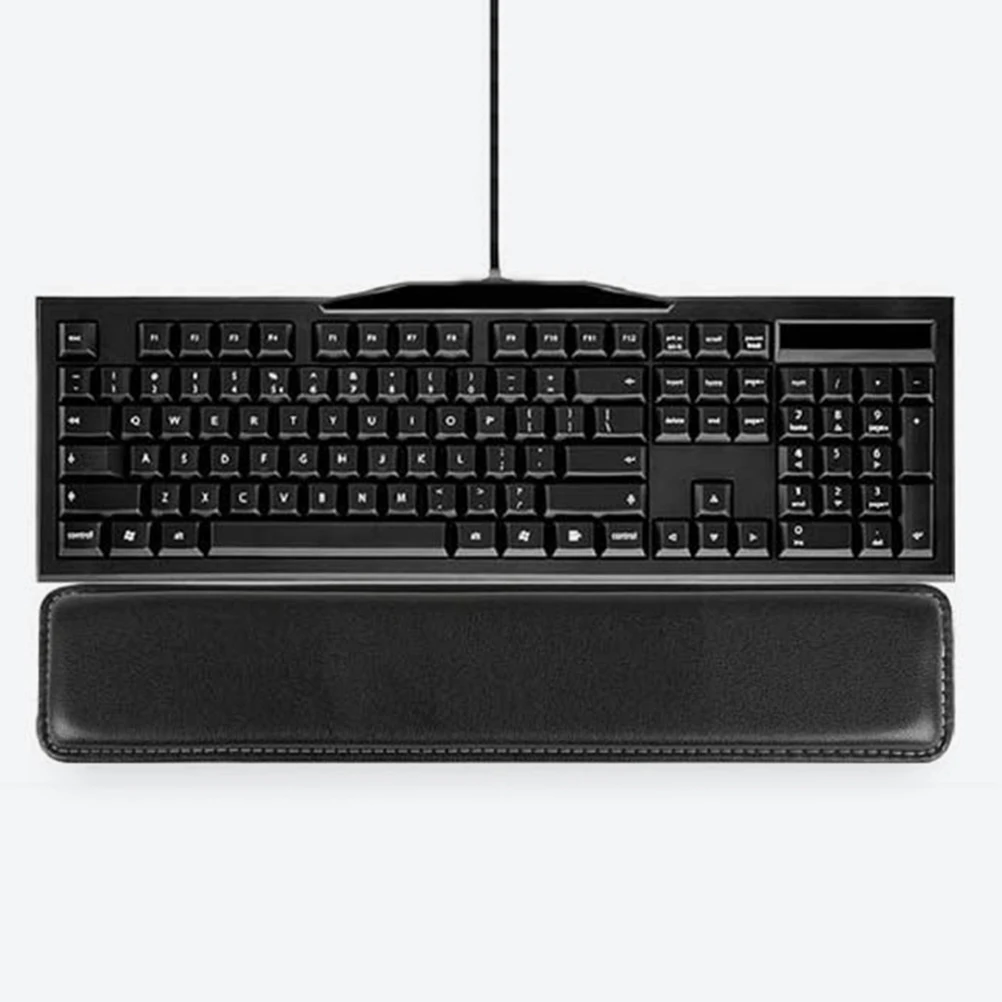 

Mechanical Keyboard Wrist Rest Anti-Slip Base Pu Supple Wrist Support For Office Home Gaming Typing Fatigue Relief Keyboard