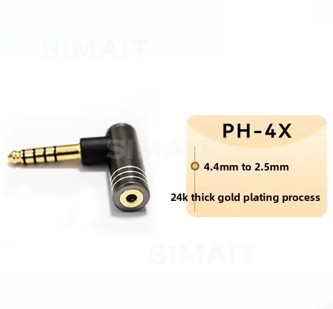 Sparkos PH-4X Adapter | 4.4mm Male to 2.5mm Female Balanced Converter