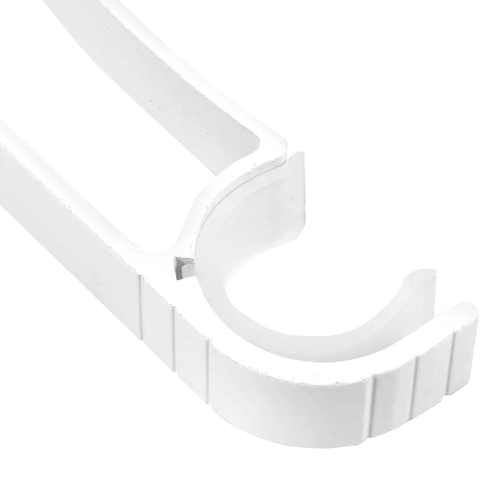 

2pcs Aluminum Alloy Roman Pole Accessories Thickened Curtain Rod Brackets For Window Door Shower Stabilization Holder Fittings