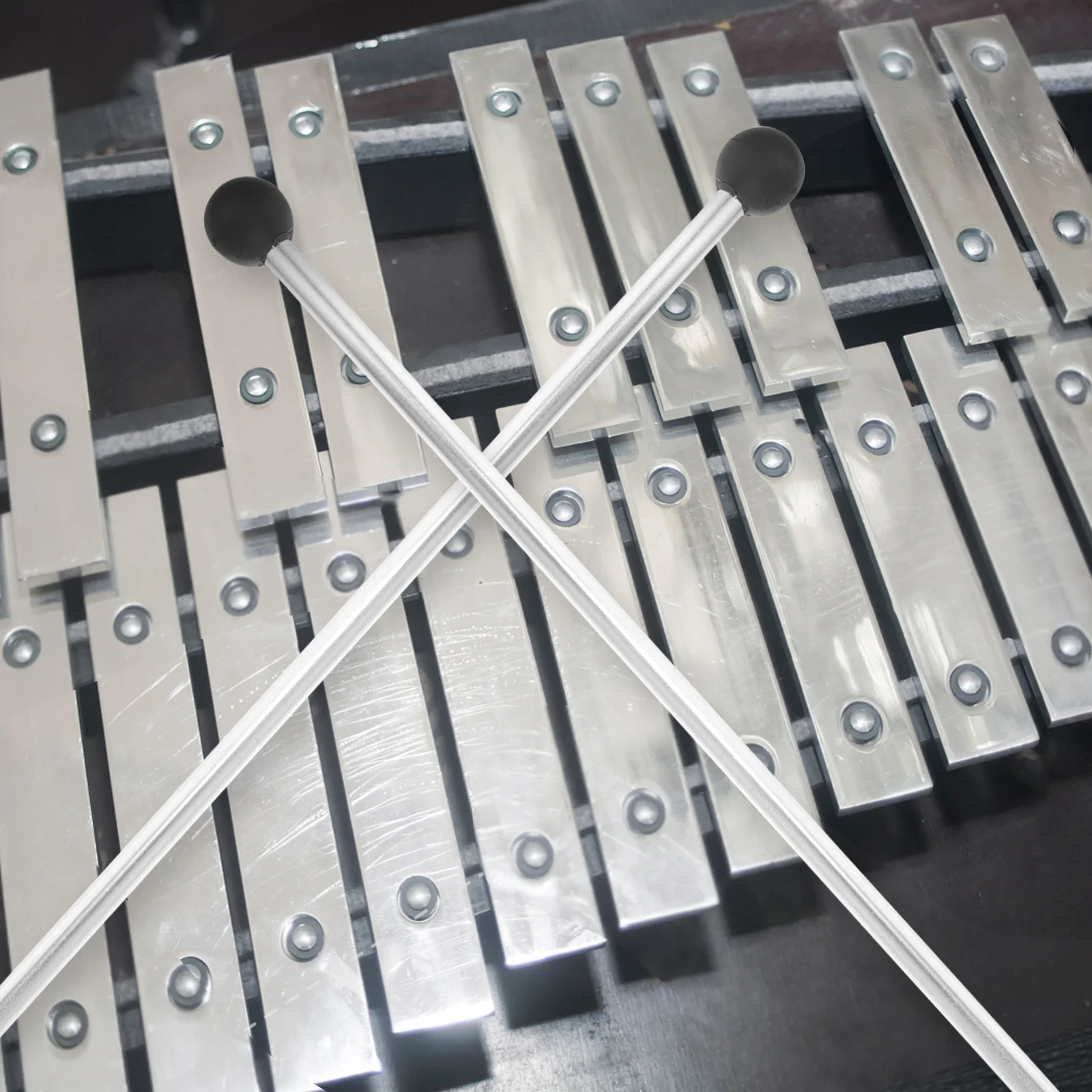 

2Pcs Safe Comfortable Non-Slip Marimba Mallets Tongue Drum Mallets Percussion Parts for Students Tongue Drum Mallet