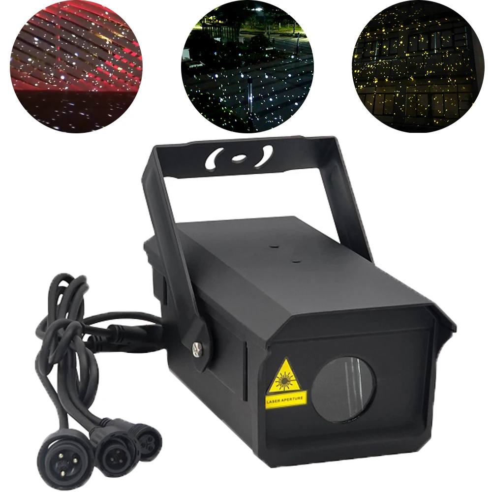 

5W Laser Fluorescence Waterproof HeadLight for Advertisement Car Outdoor Garden Decor Home Party Event School Disco Lightshow